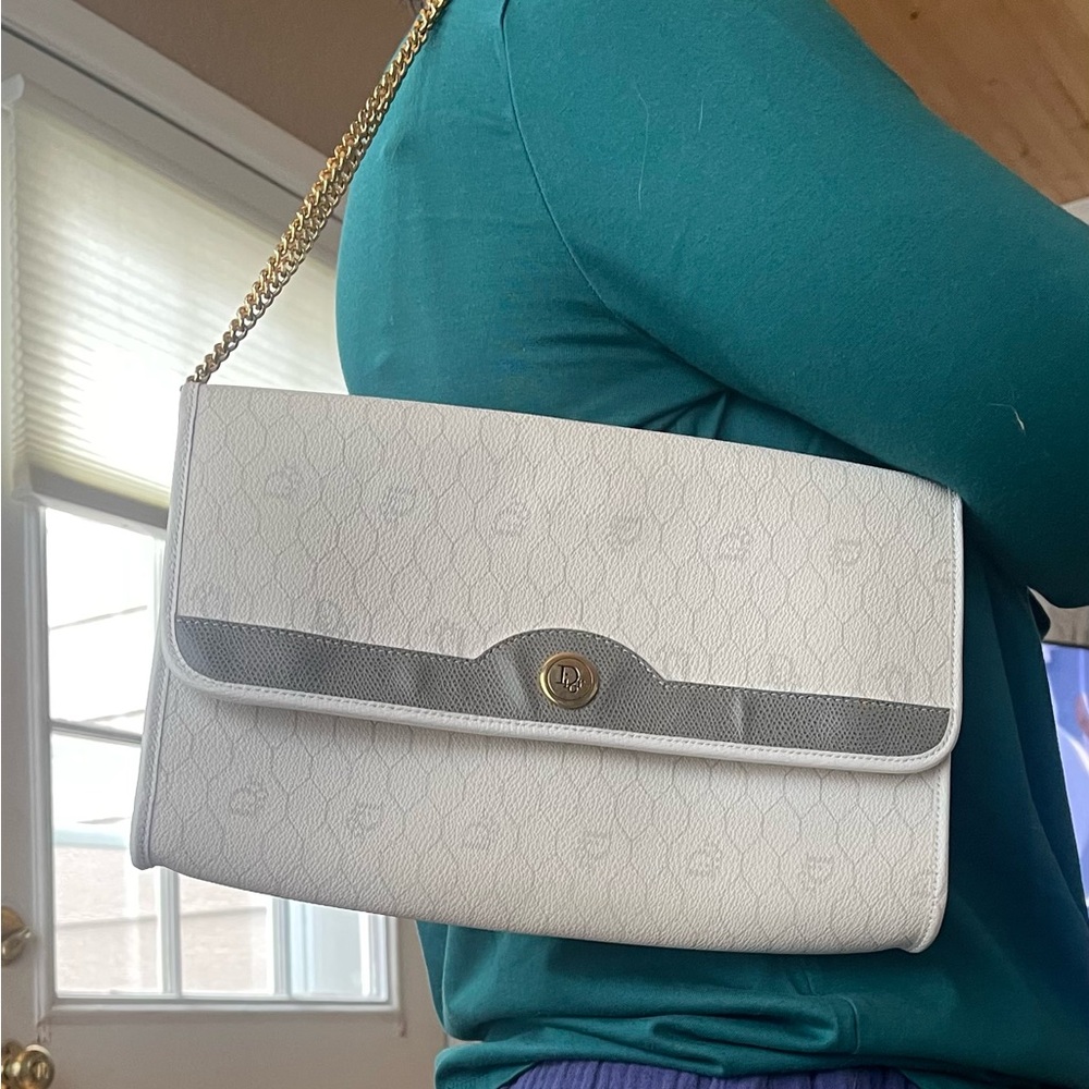 Christian Dior Shoulder Bag  White